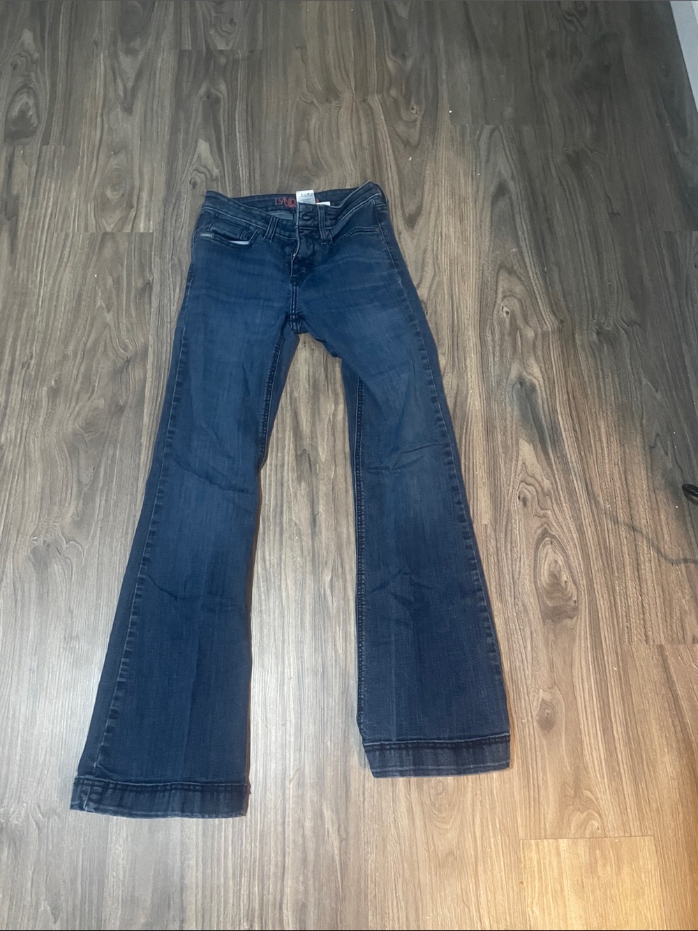 Cinch Women's Dark Blue Wide Leg Jeans